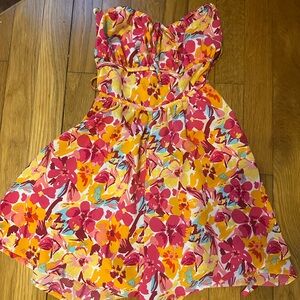 SHEIN Floral & Colorful Mini Romper